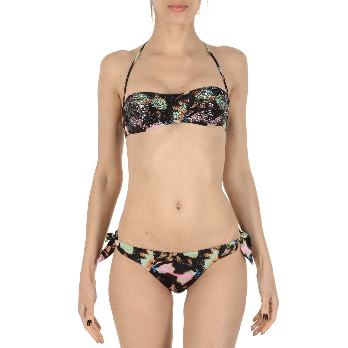 La Perla Mare - Camisón negro para mujer