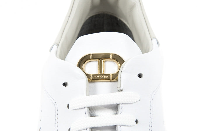 Zapatillas deportivas Lady Racer Sportivo - Blanco y beige