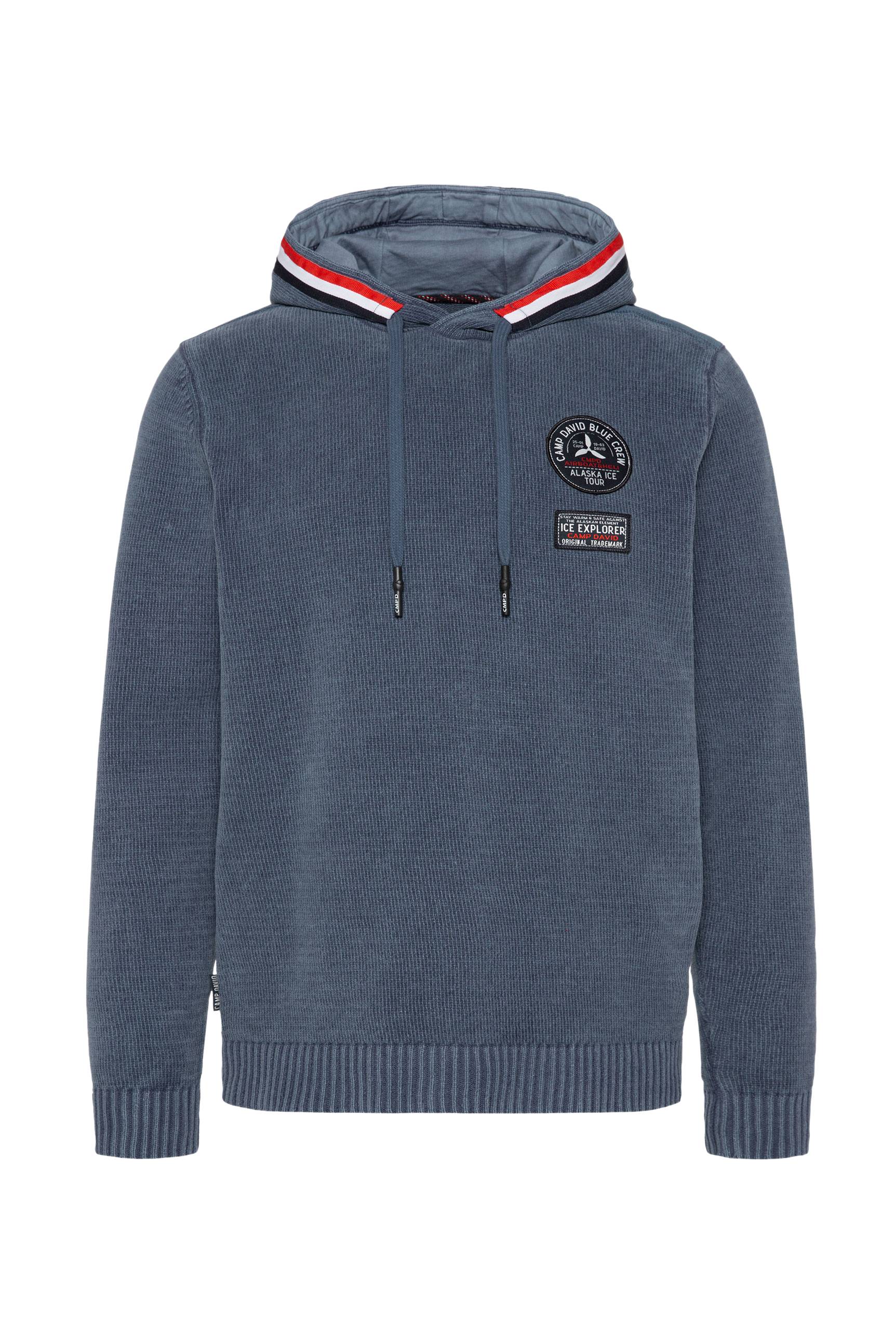 Suéter con capucha para hombre de Camp David