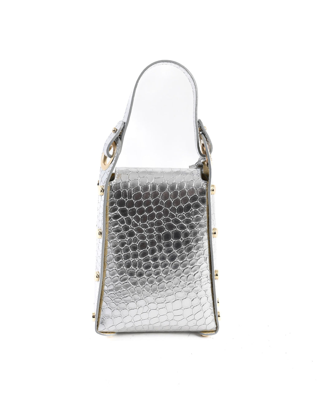 Minibolso V Italia para mujer plateado V16-COC-SLV