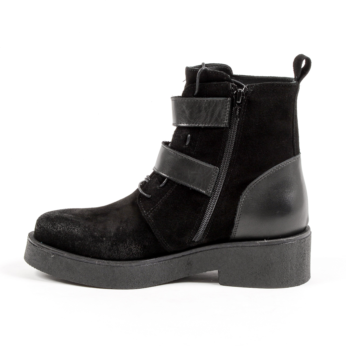 Andrew Charles Womens Ankle Boot Black JOAN