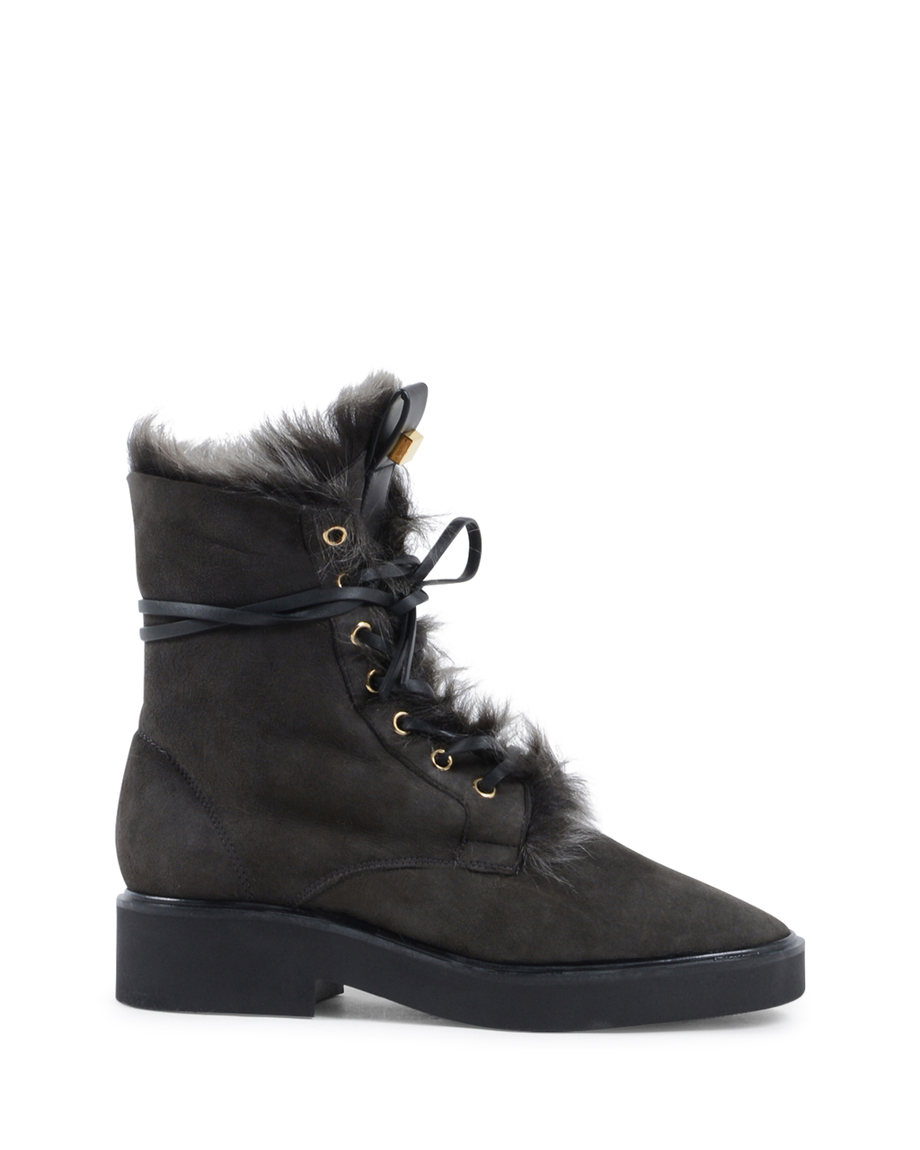 Bota corta Stuart Weitzman para mujer, gris oscuro, JISSIKA