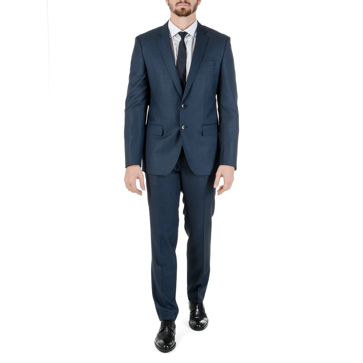 Traje azul de Hugo Boss para hombre: ¡UN GRAN GENIO!