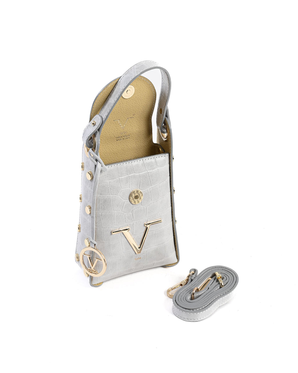 Minibolso de mujer V Italia gris V16-COC-GRY