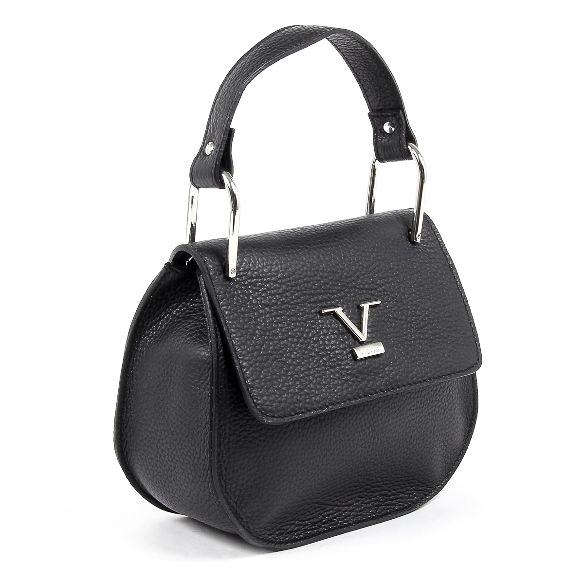 V 1969 Italia Womens Handbag Black DUBLINO