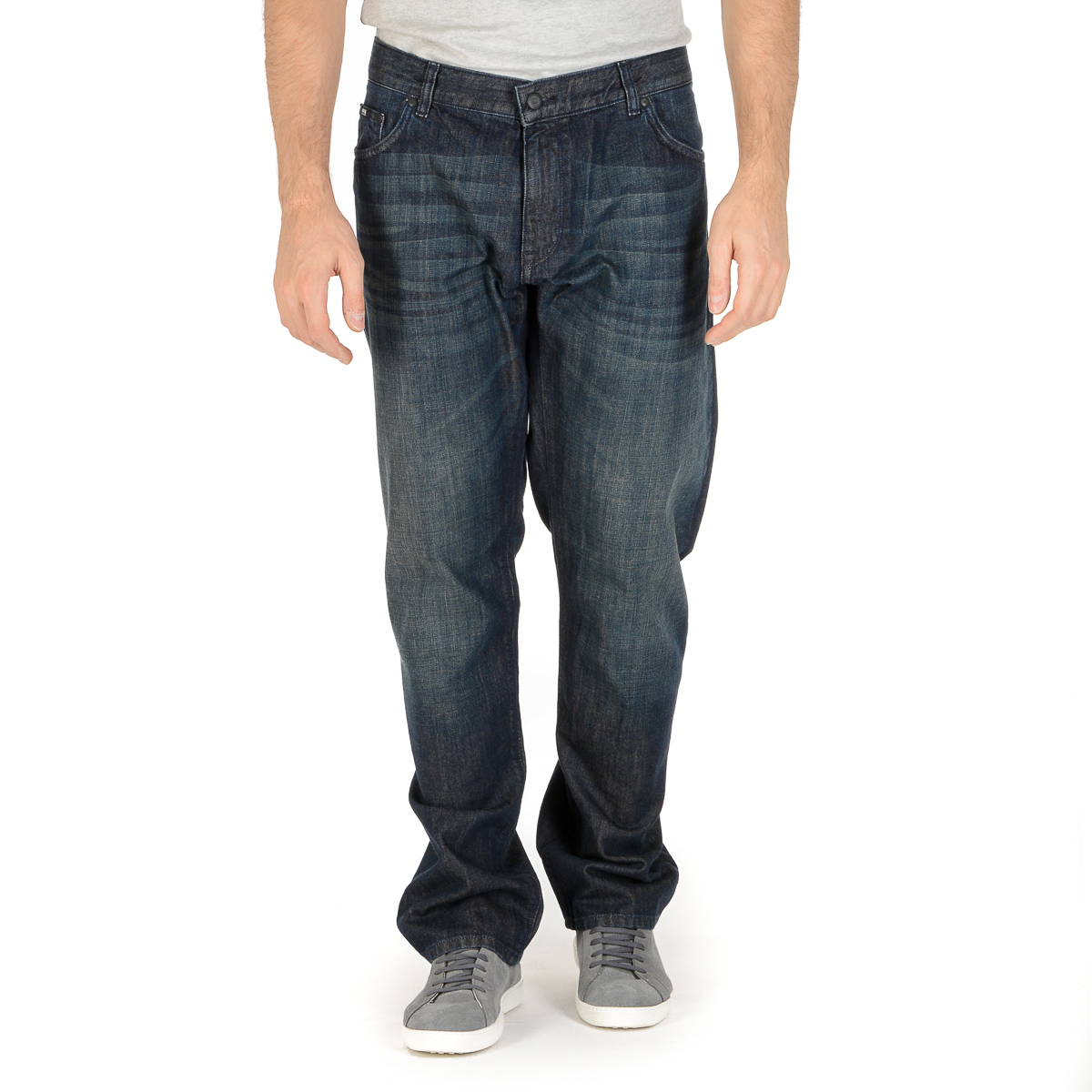 Vaqueros Hugo Boss para hombre azul oscuro MAINE