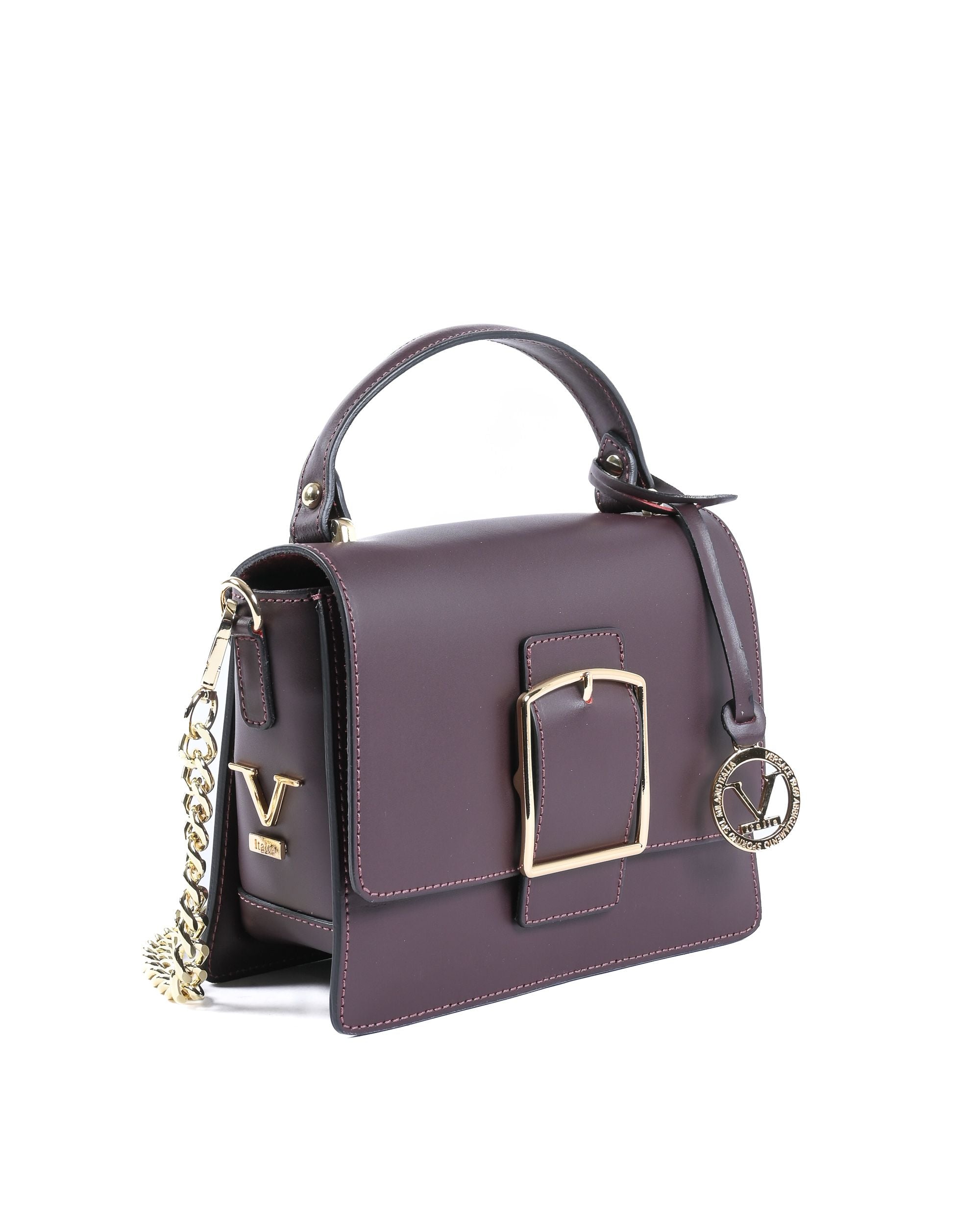 Bolso de mano para mujer V Italia V505 52 RUGA BORDEAUX