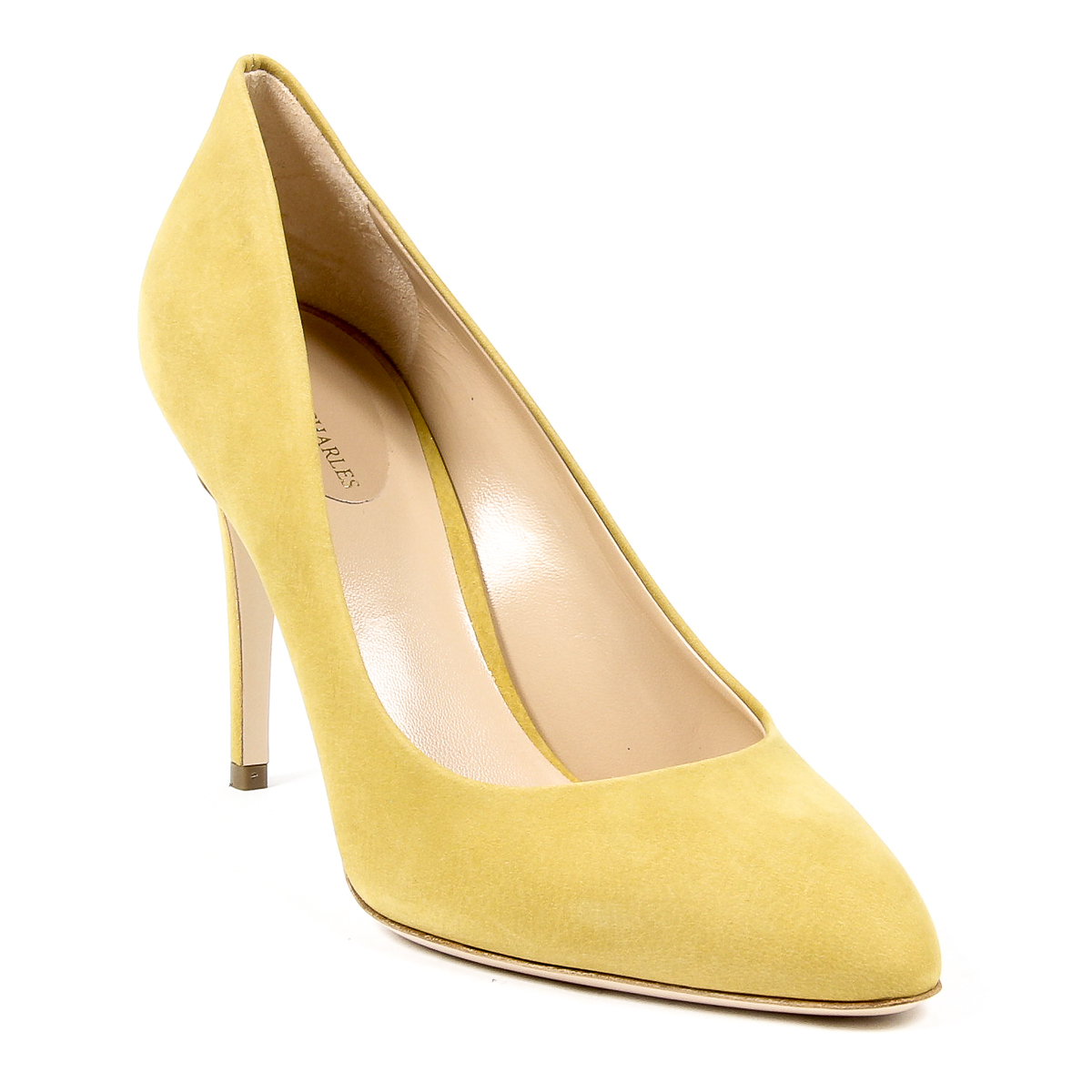 Andrew Charles Womens Pump Yellow INES