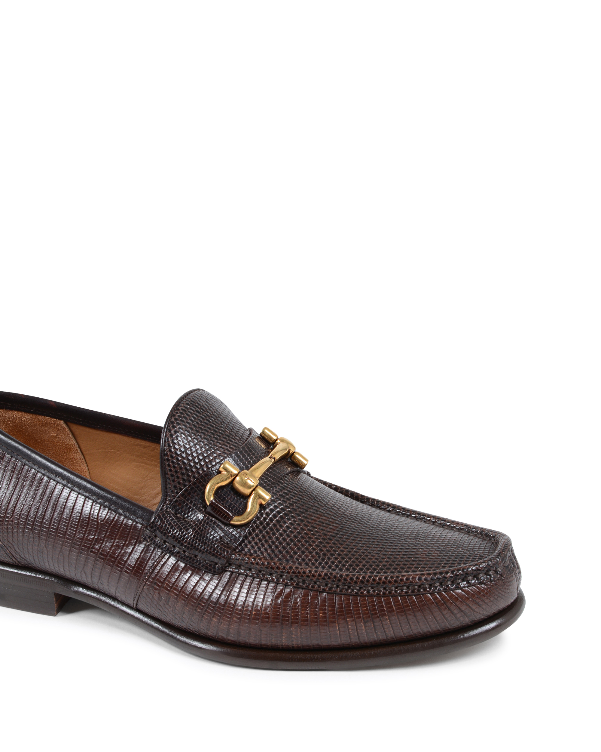 Mocasines Salvatore Ferragamo para hombre marrón MASON 3