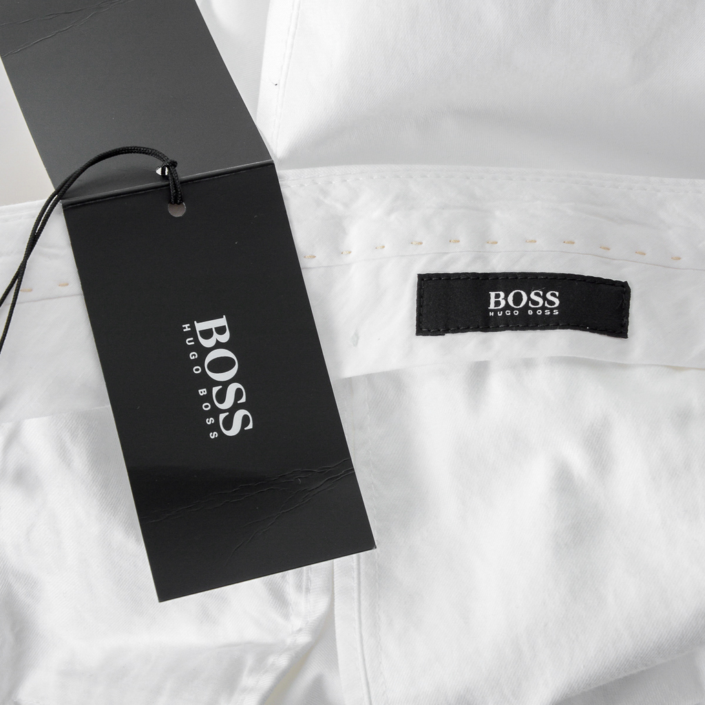 Pantalones blancos para hombre Hugo Boss STANINO