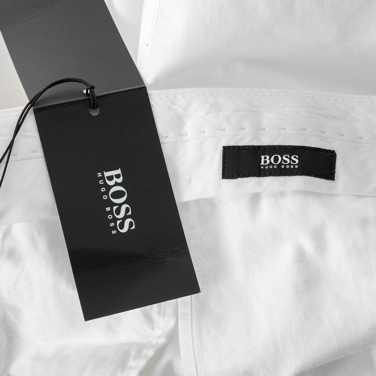 Pantalones blancos para hombre Hugo Boss STANINO