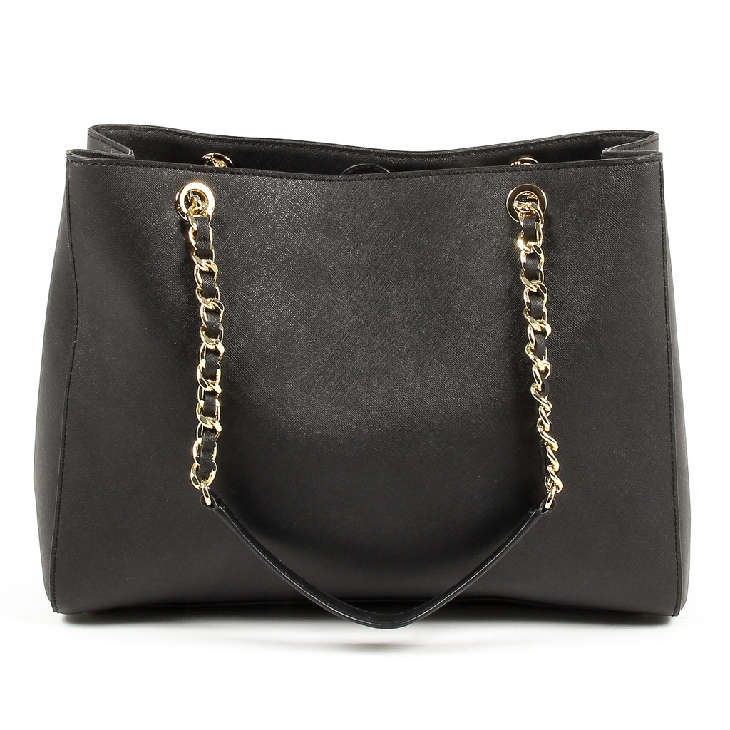 Michael Kors Womens Handbag SUSANNAH 35H6GAHT7L BLACK