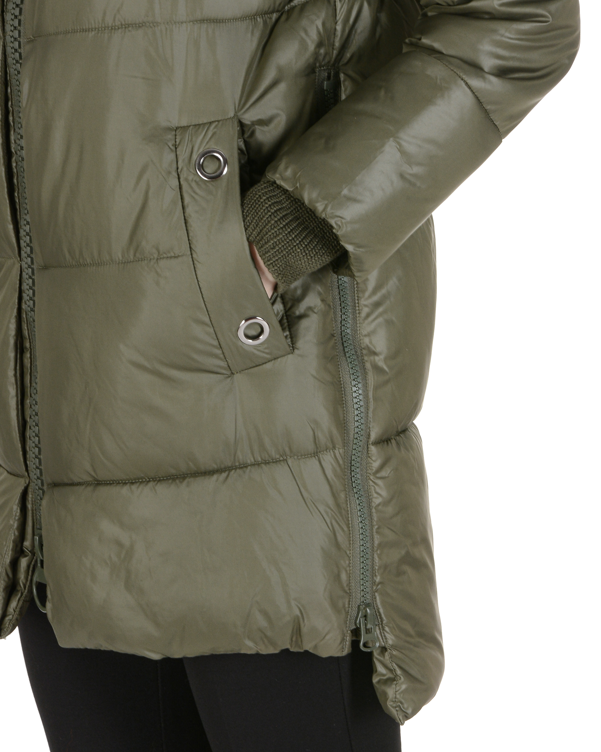 19V69 Italia Chaqueta de mujer Verde oscuro SAMIRA VERDE OSCURO