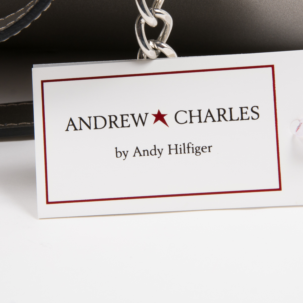 Andrew Charles Womens Handbag Silver KEY