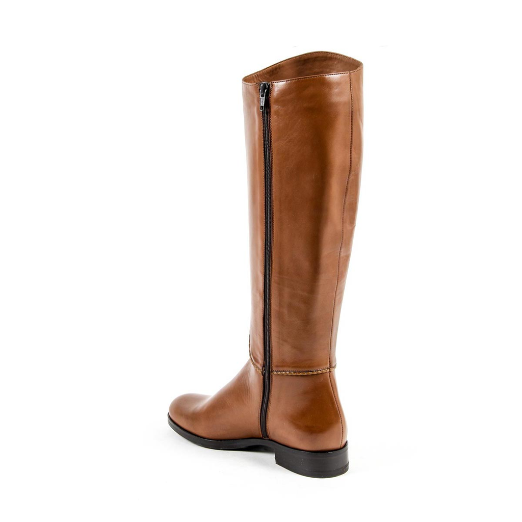 Bota alta mujer V 1969 Italia B2414 SENZA C VITELLO MARRONE
