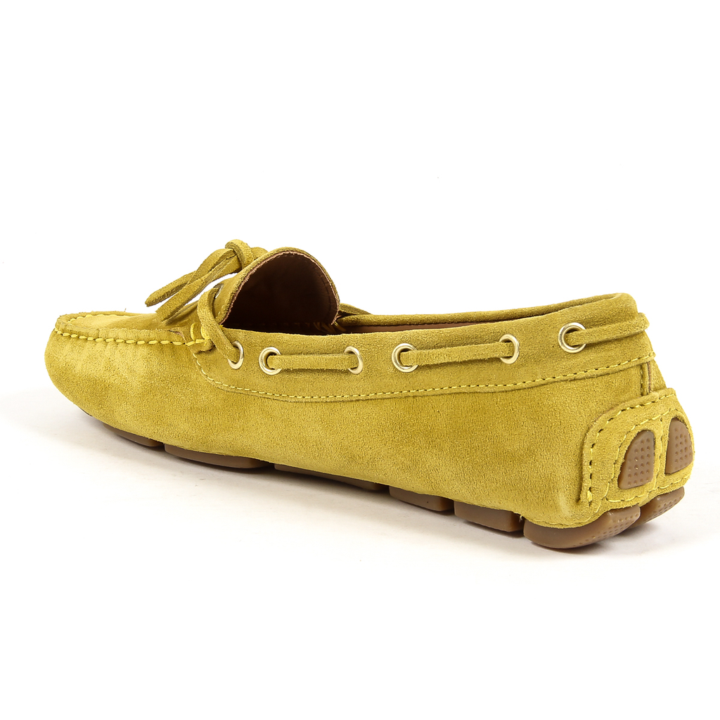 Mocasín para mujer V 1969 Italia amarillo PISA