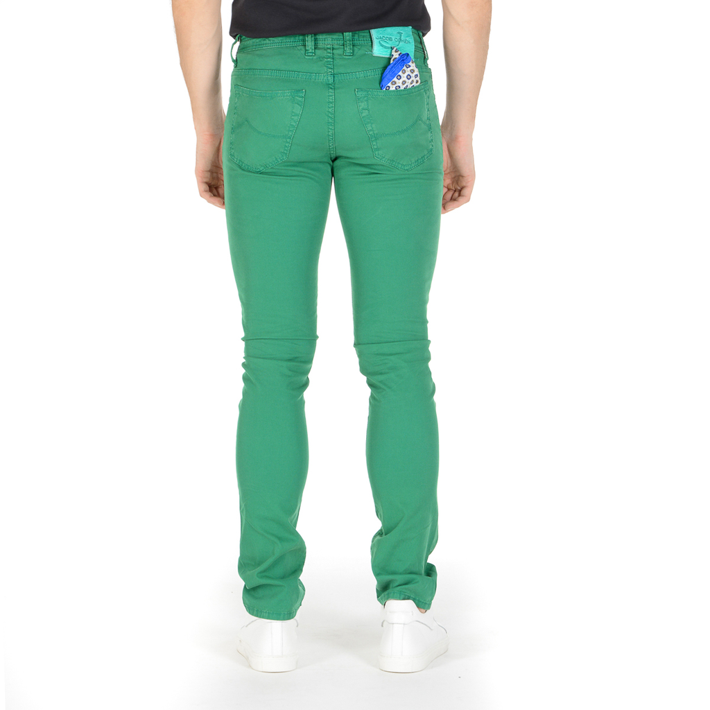 Jacob Cohen Mens Pants J688 Green