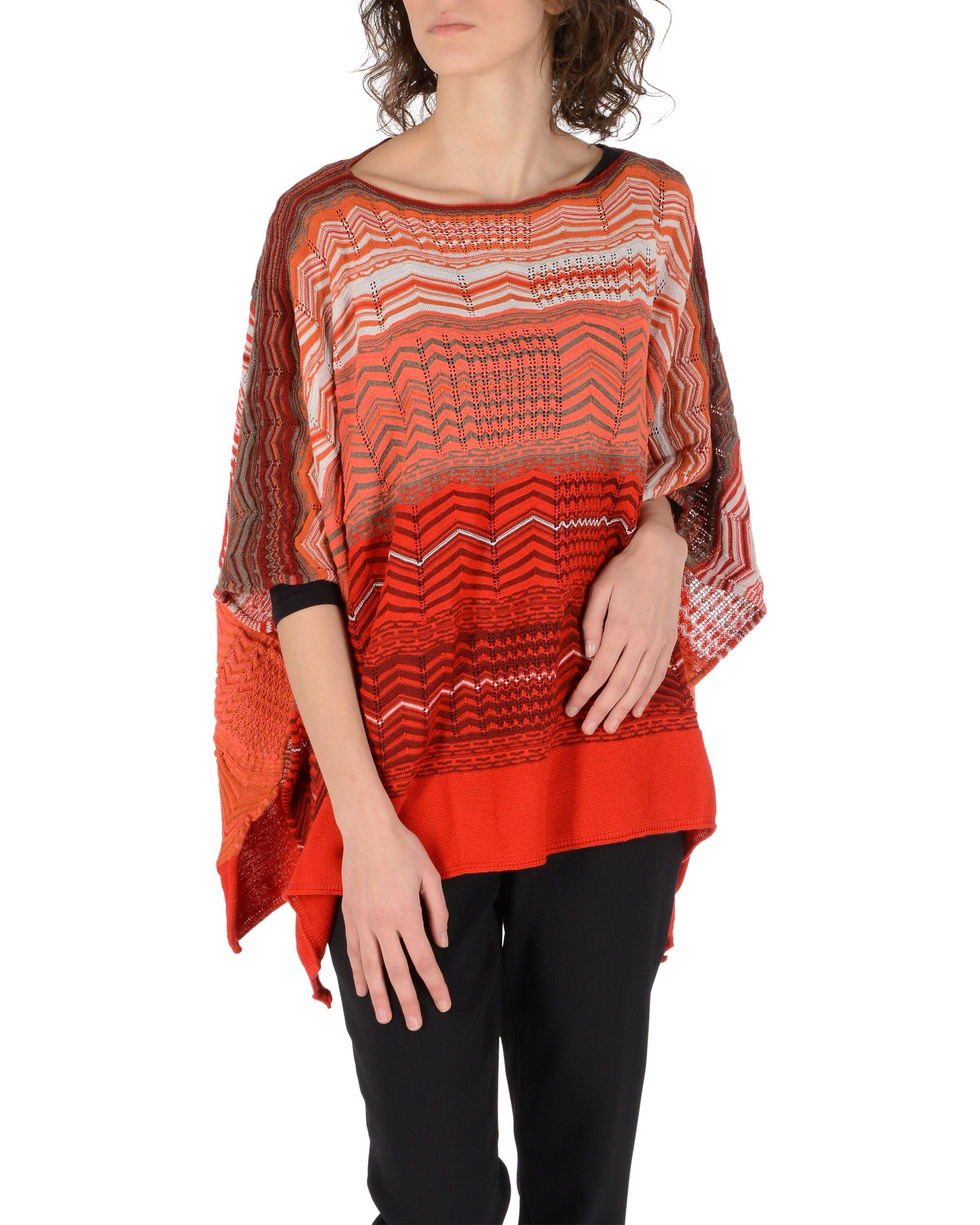 Poncho Missoni Mujer Multicolor POT8WMD55470002