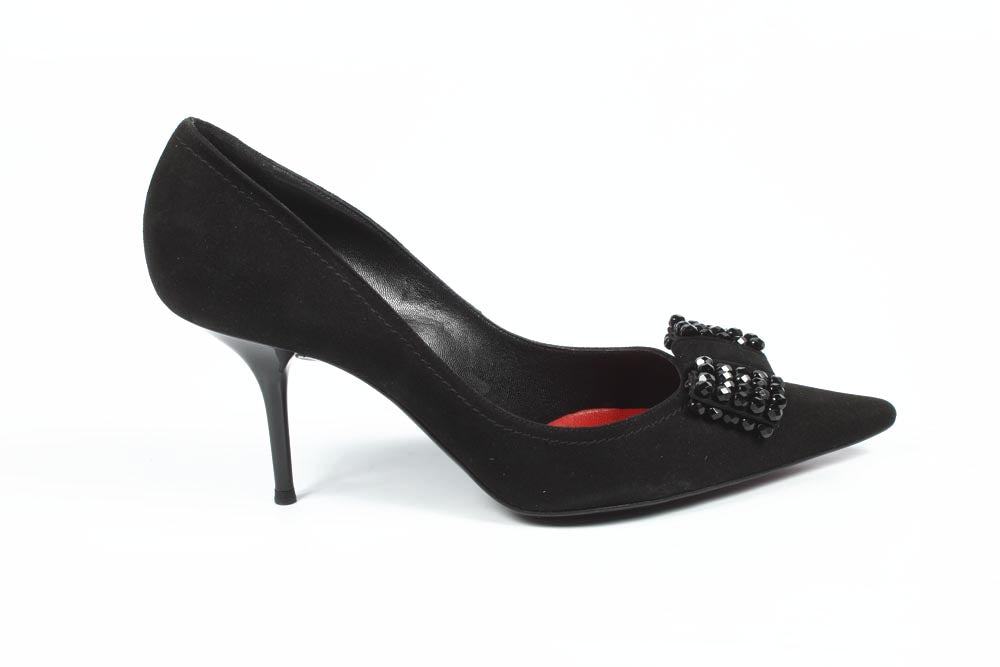 Salón mujer Sebastian Milano S2963SL CAMOSCIO NERO+JAIS NERI