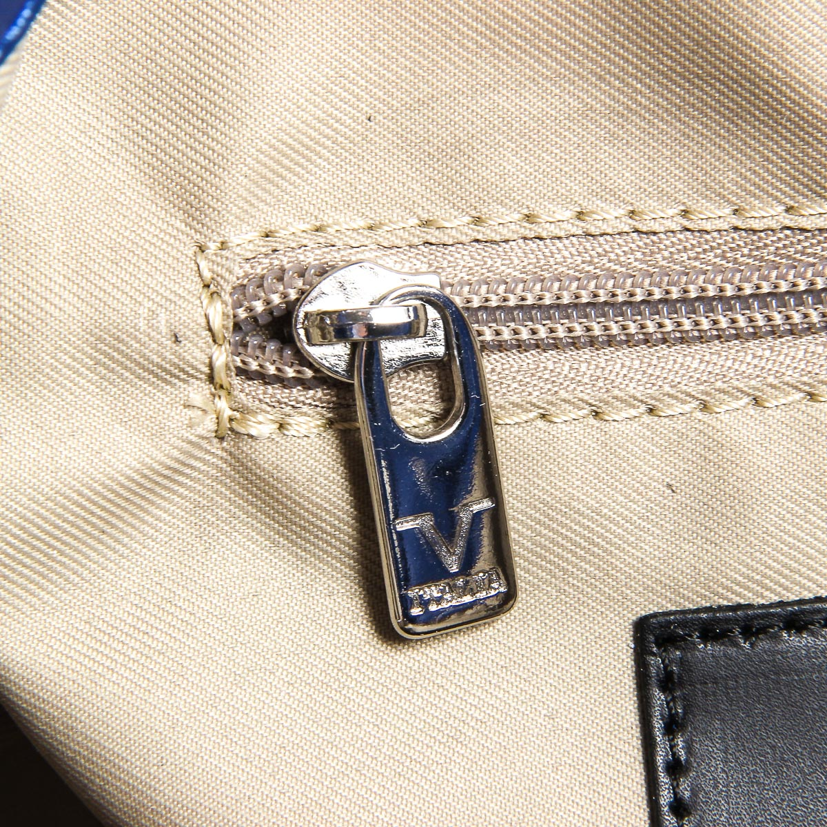 Bolso de mano para mujer V 1969 Italia V005-S SOFT COBALTO