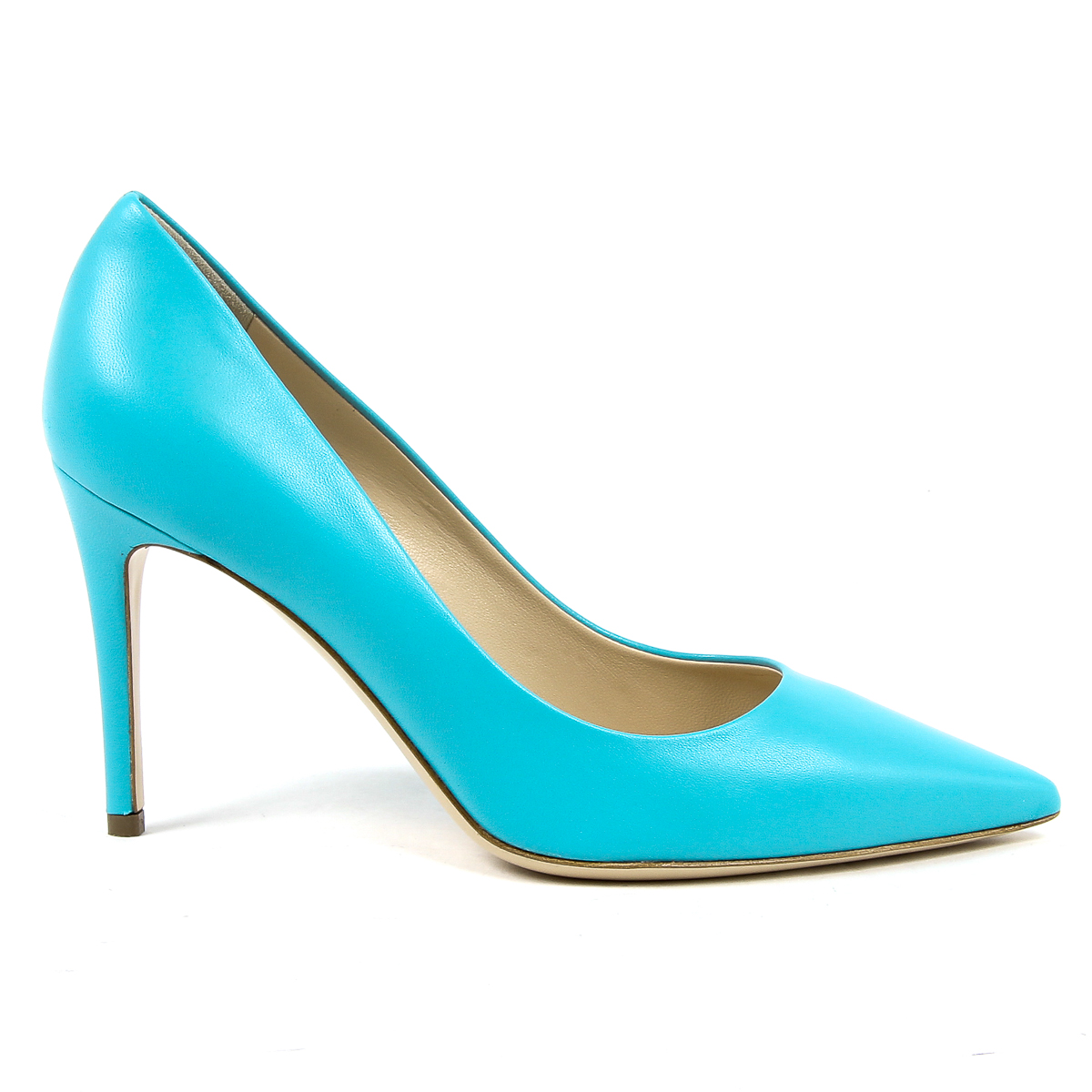 V 1969 Italia Womens Pump Light Blue MINA