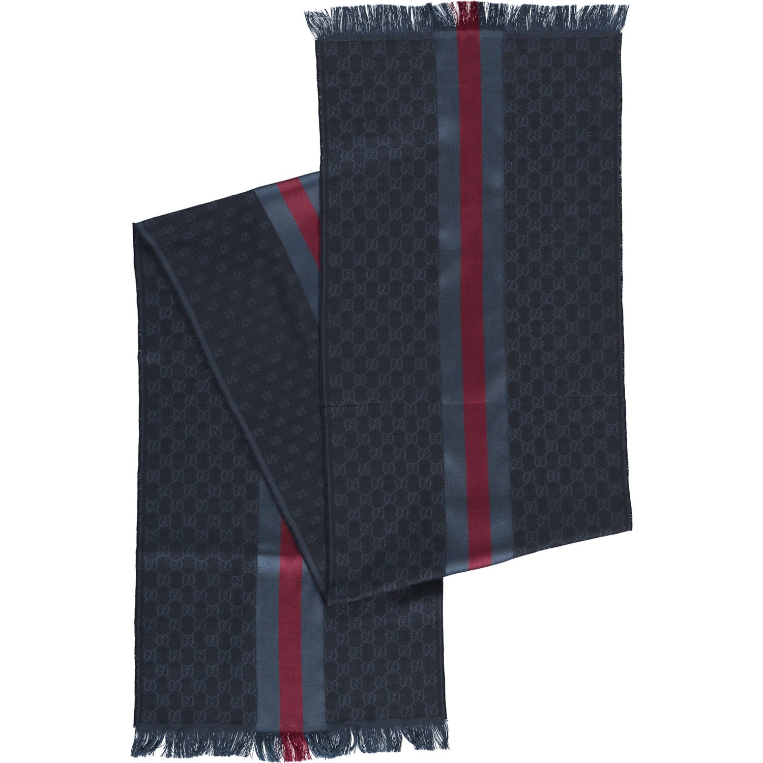 Bufanda Gucci para hombre 35x180 azul