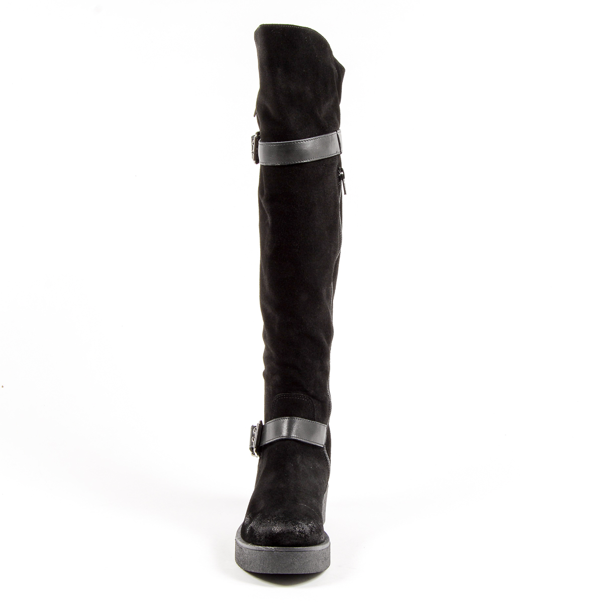 Andrew Charles Womens High Boot Black ALANIS