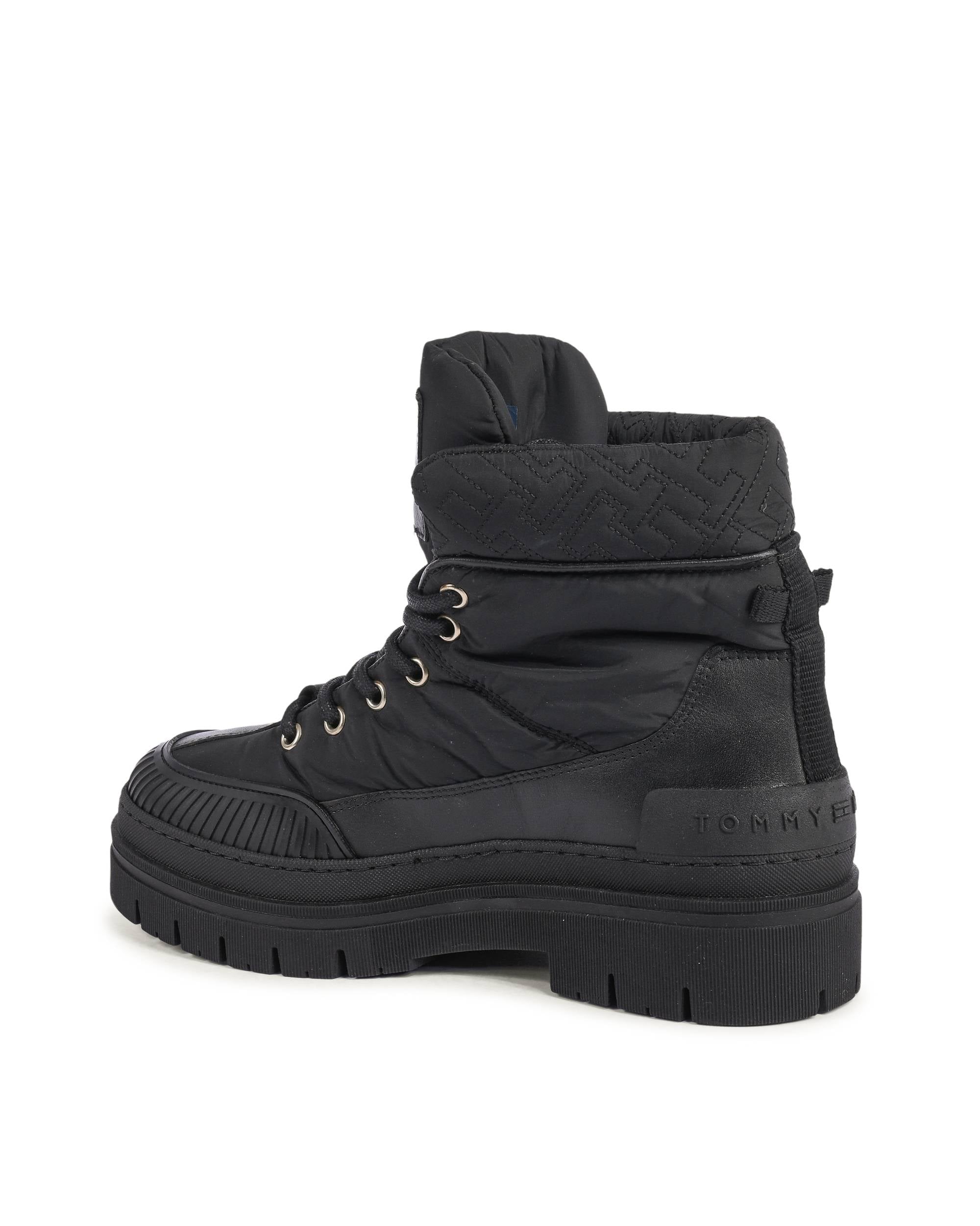 Botas Tommy Hilfiger para mujer NEGRAS FW0FW07502BDS