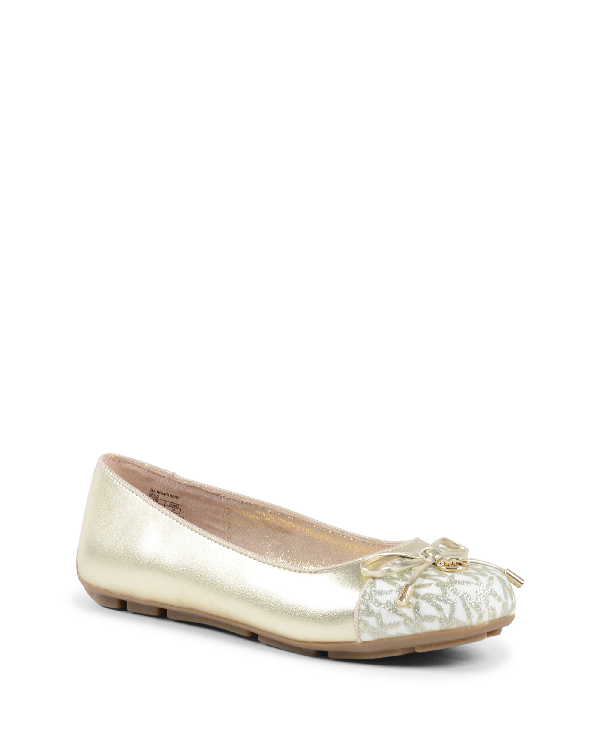 Michael Kors Bailarina para niña dorada ZIA ROVER KERR GOLD
