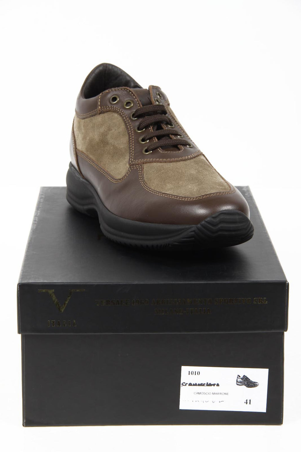 V 1969 Italia zapatillas deportivas para hombre 1010 CAMOSCIO MARRONE