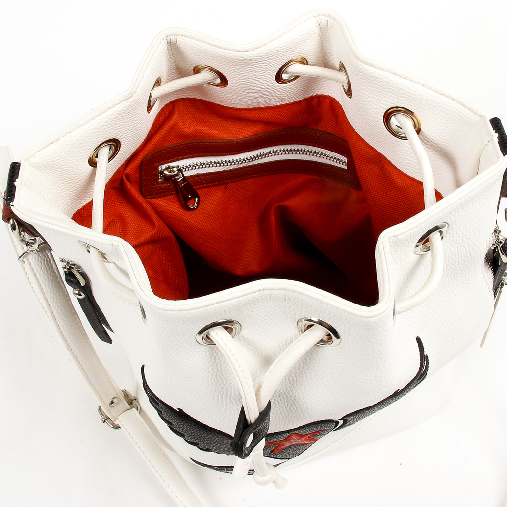 Bolso de mano para mujer Andrew Charles blanco LUCINDA