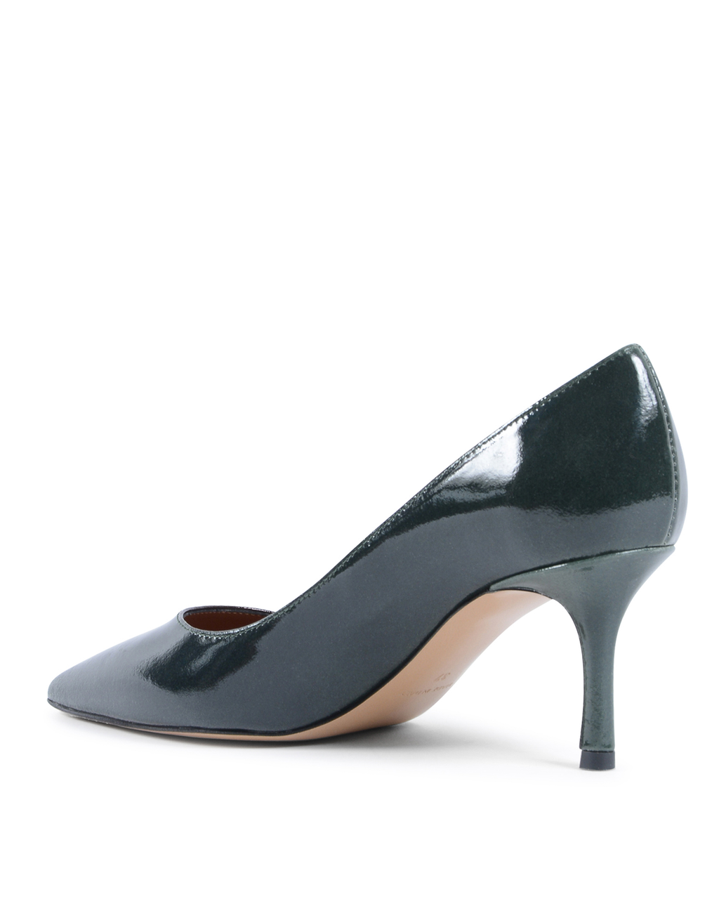 19V69 Italia Womens Pump Dark Green INES65 DARK GREEN PATENT