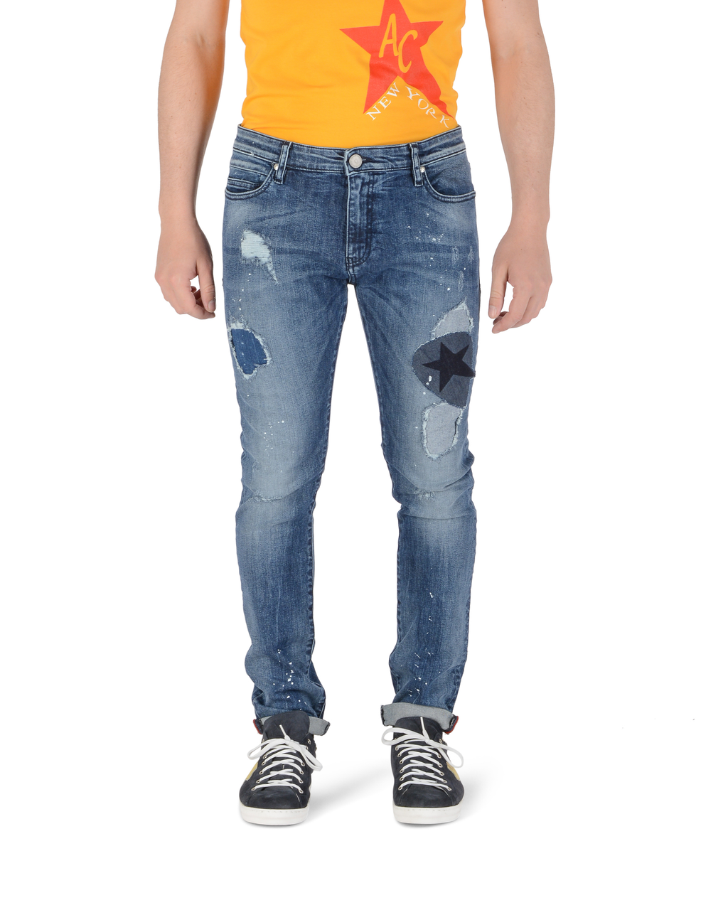 Vaqueros Andrew Charles para hombre de corte regular AN53 THOMAS