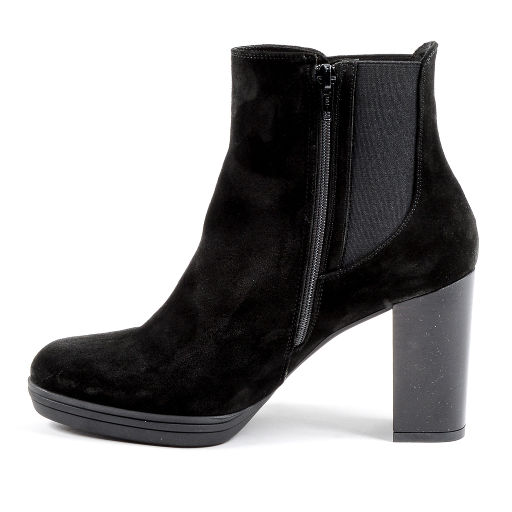 V 1969 Italia - Botines de tacón para mujer, color negro, MADELYN