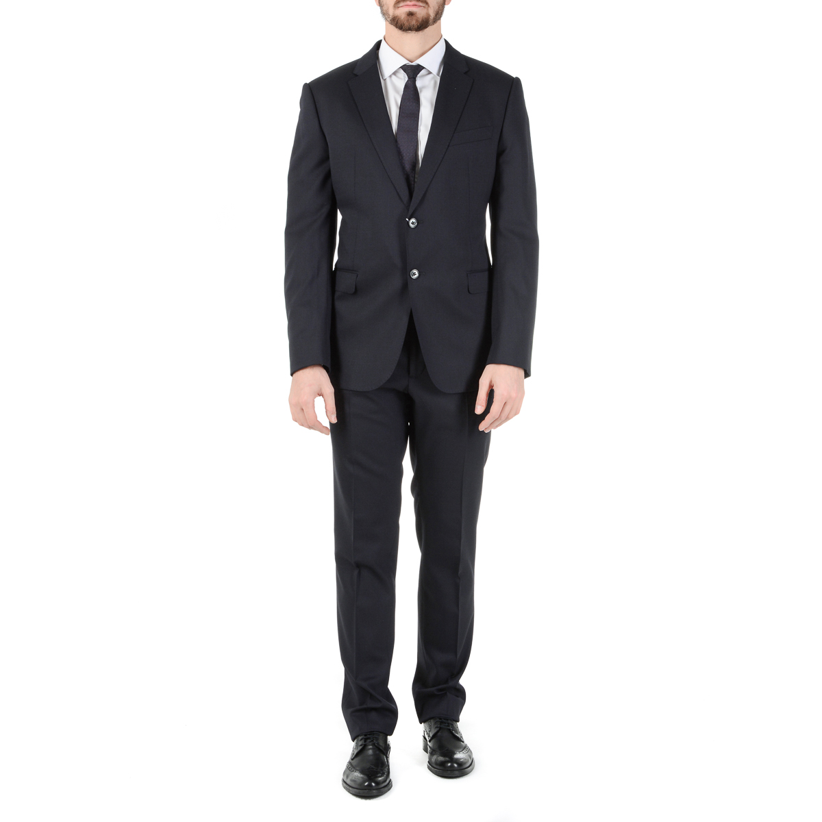 Armani Collezioni Mens Suit Black