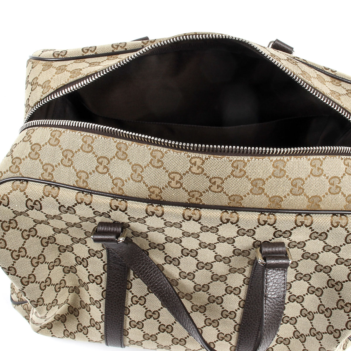 Gucci Womens Handbag GG Guccissima Beige 449167 9886