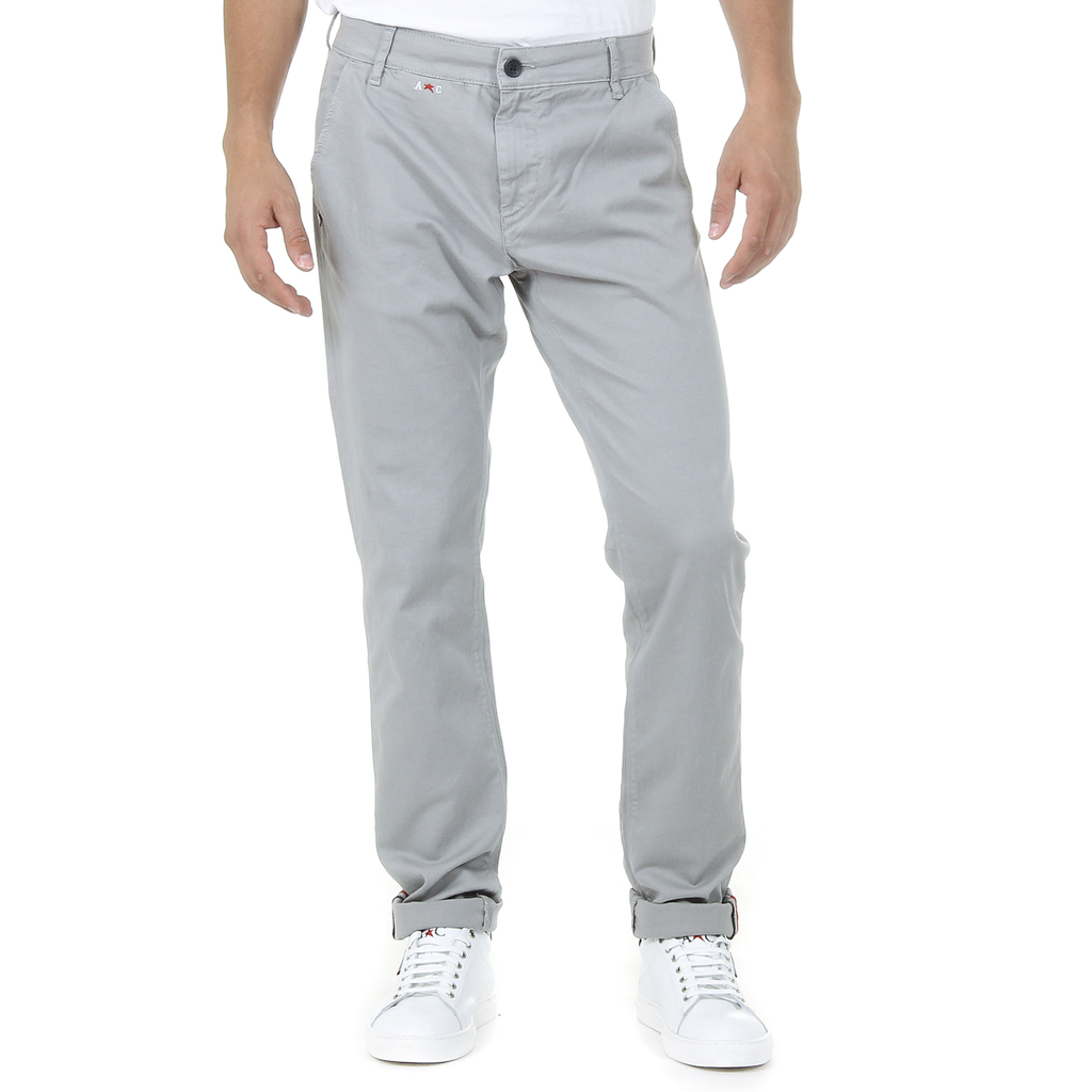 Pantalones para hombre Andrew Charles gris claro AMARA