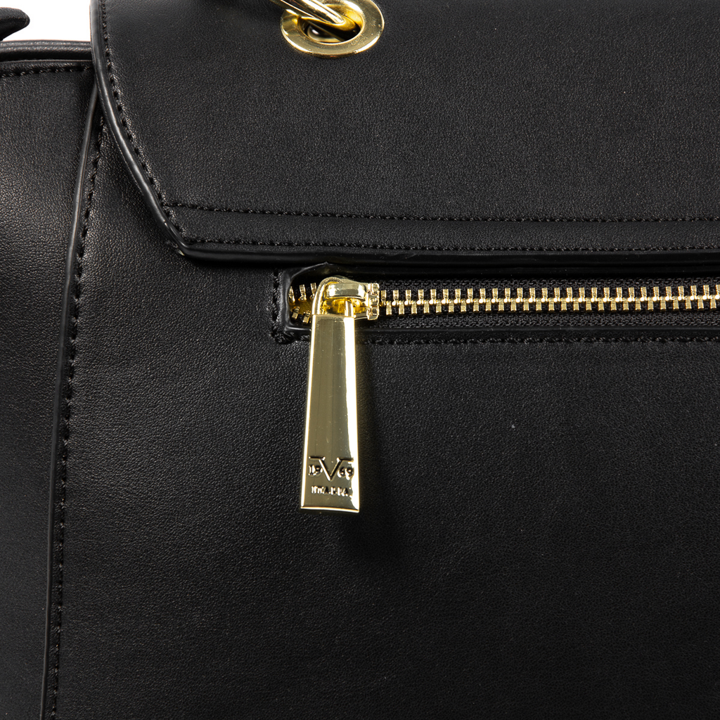 Bolso de mano para mujer V 1969 Italia Negro BEATRICE