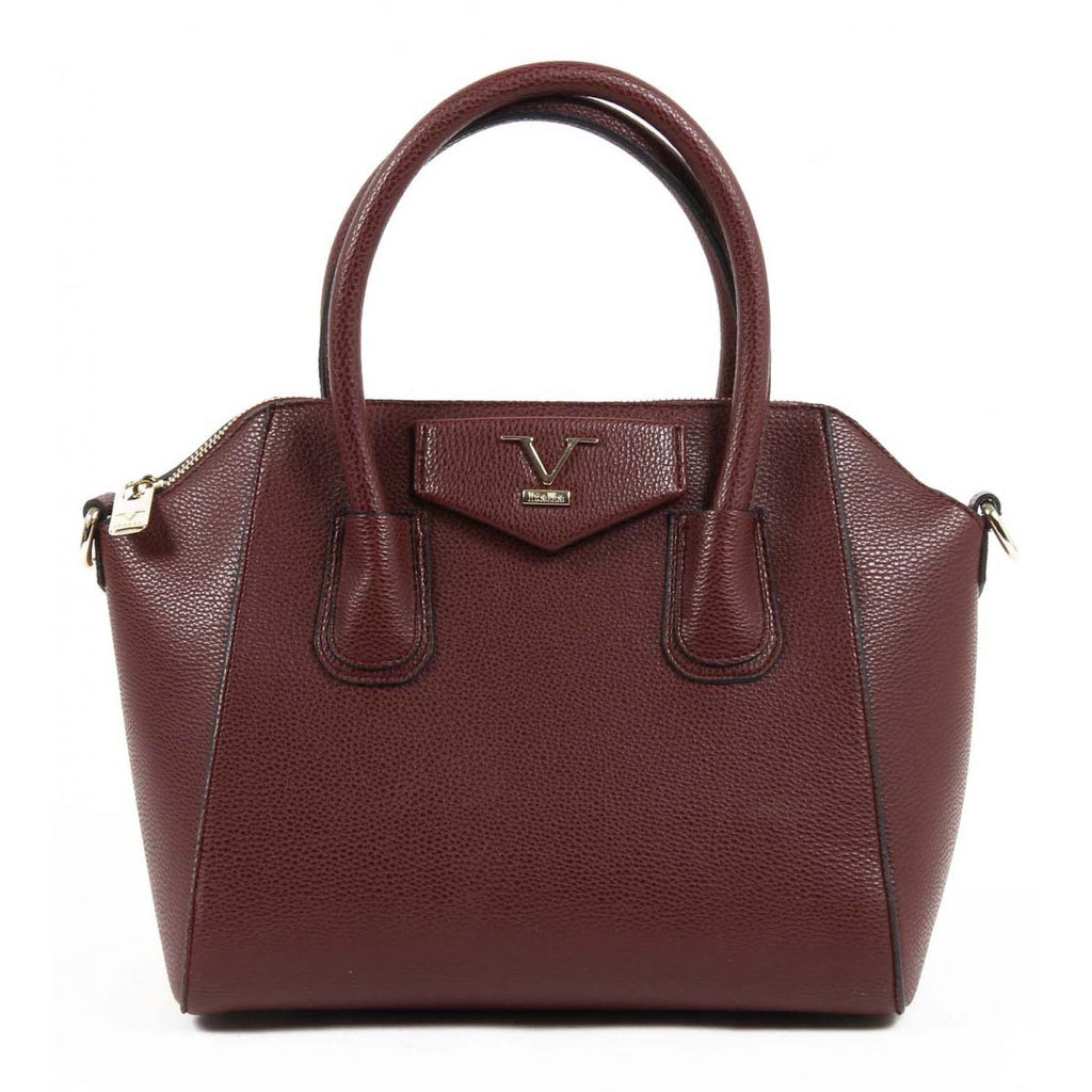 Bolso de mano para mujer V 1969 Italia VE01 ROJO CLARET