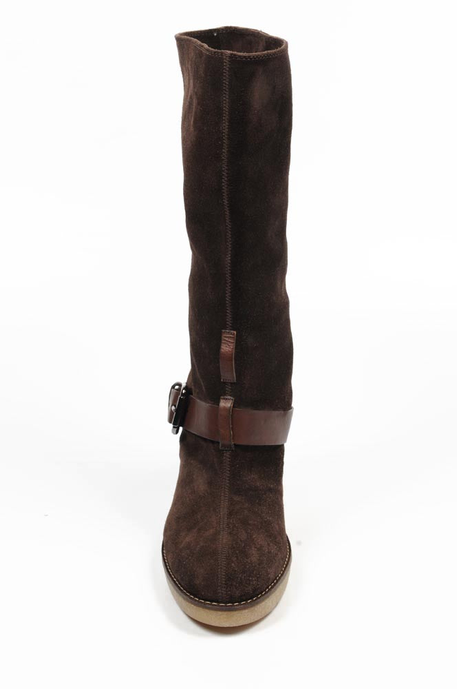 Bota corta para mujer Sebastian Milano S3946 VELOUR LUX (Sonia) 538 EBANO