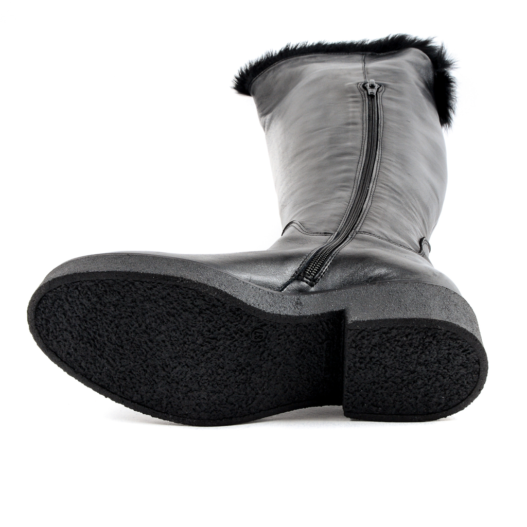 Andrew Charles Womens High Boot Black SUZI