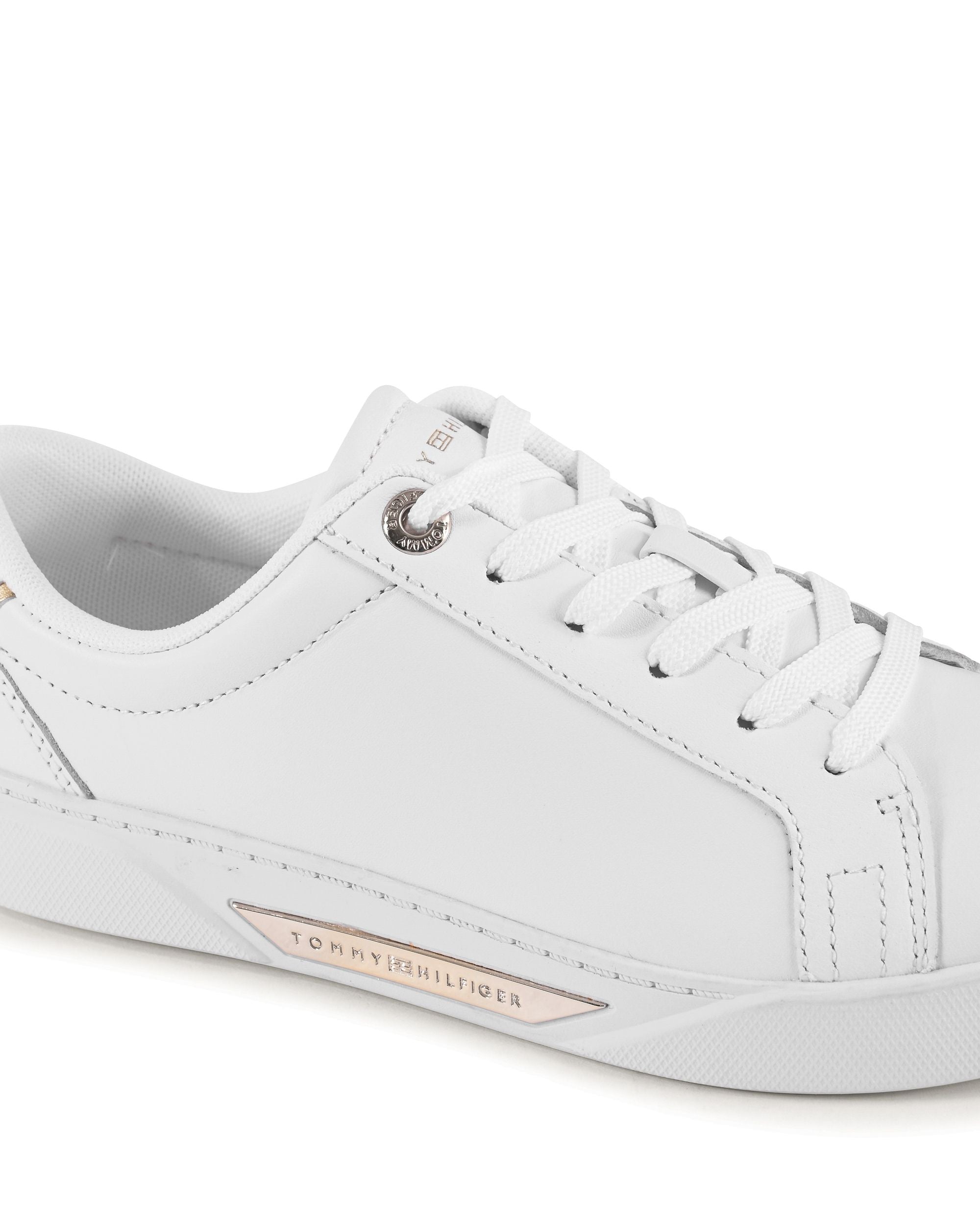 Tommy Hilfiger Womens Sneaker White FW0FW07813YBS