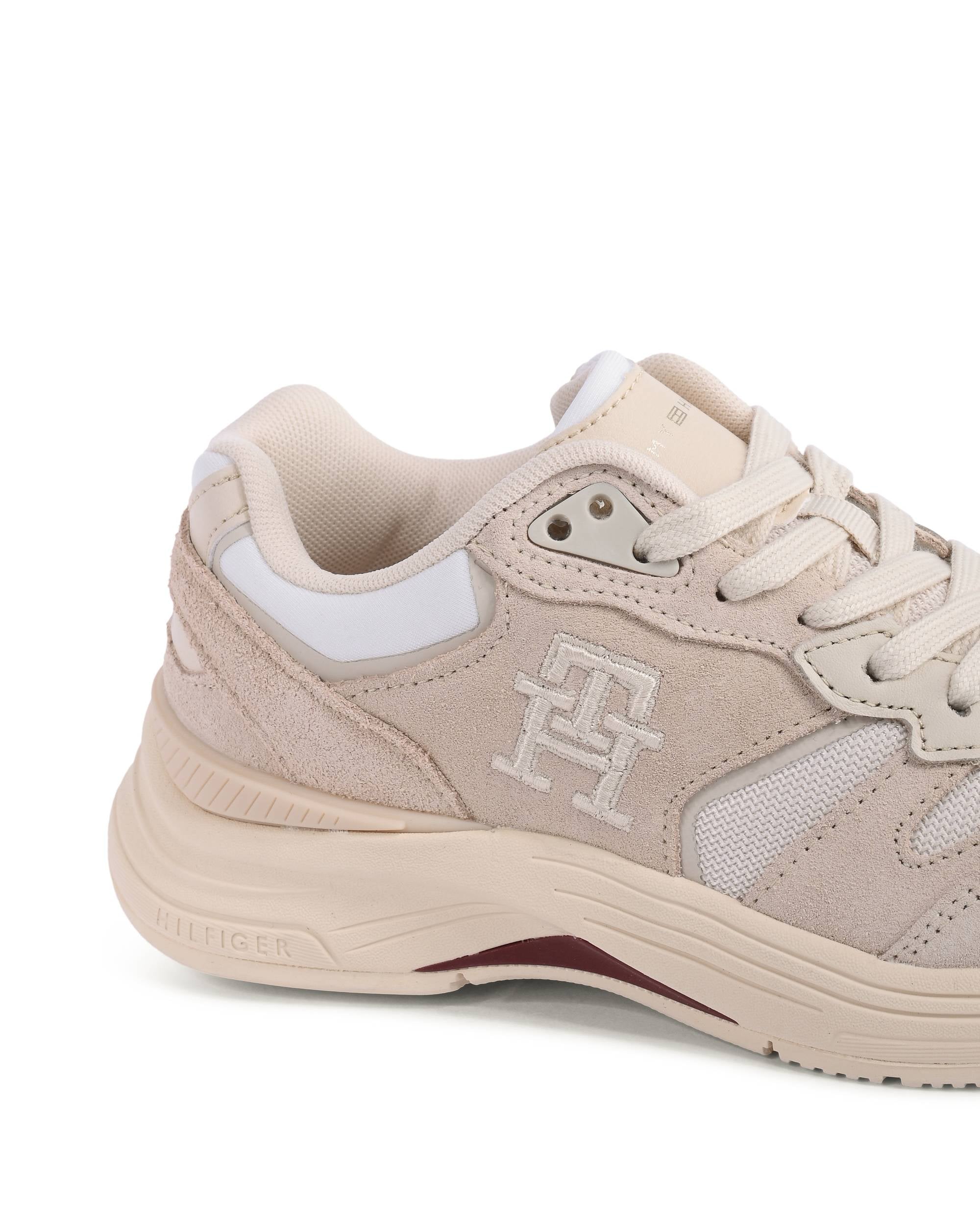 Zapatillas Tommy Hilfiger para mujer en beige FW0FW06600AA8