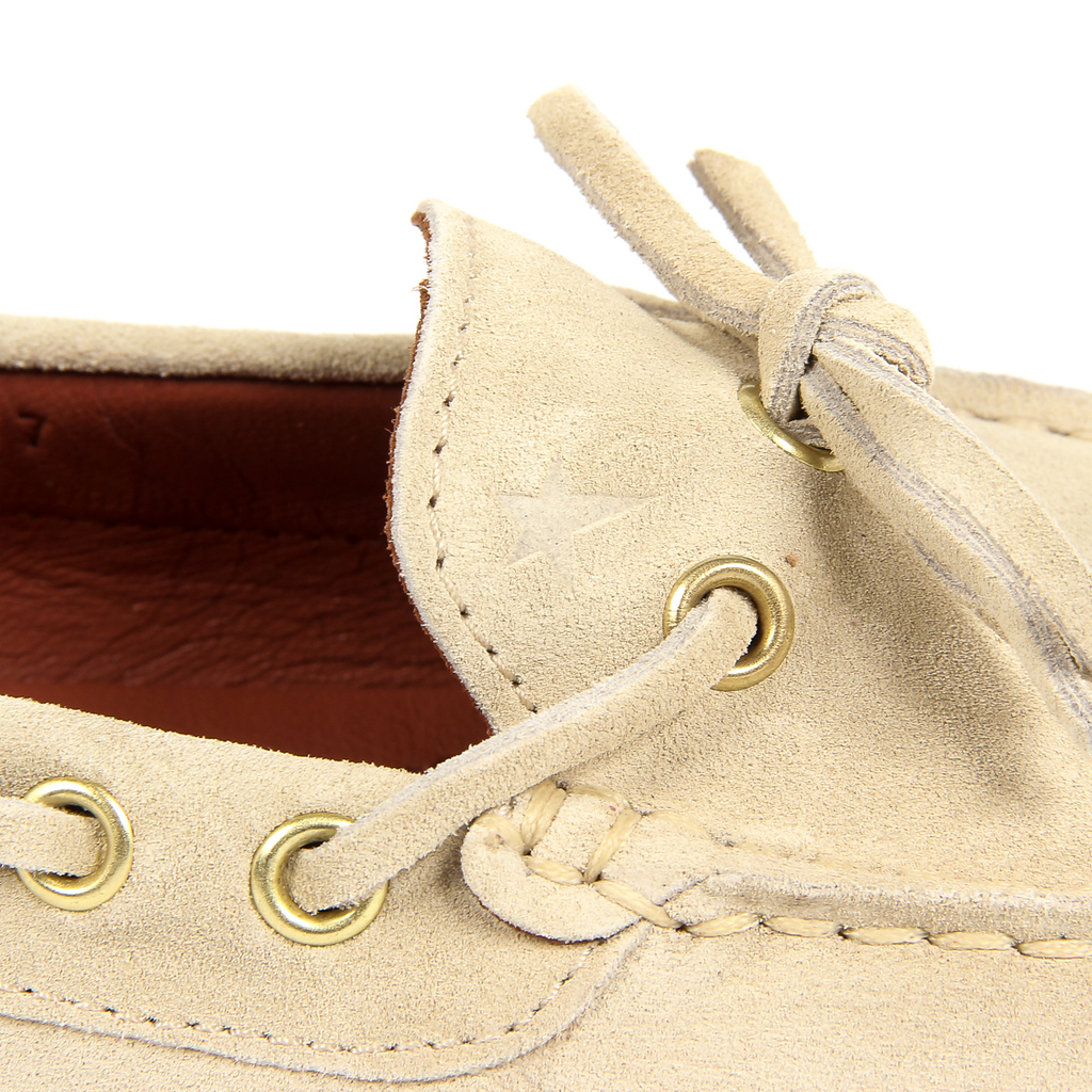Mocasín Andrew Charles para mujer Beige CAMILLA