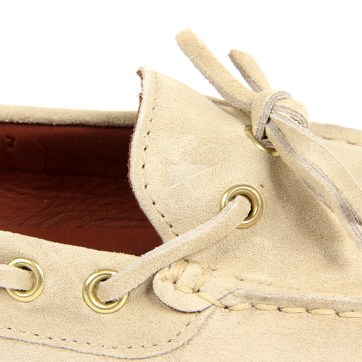 Mocasín Andrew Charles para mujer Beige CAMILLA