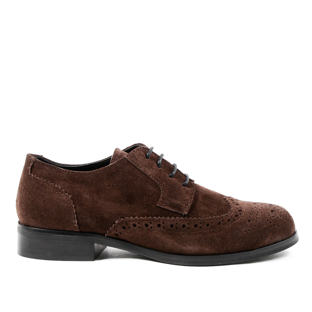 V 1969 Italia Zapato con cordones para mujer Marrón KRISSI