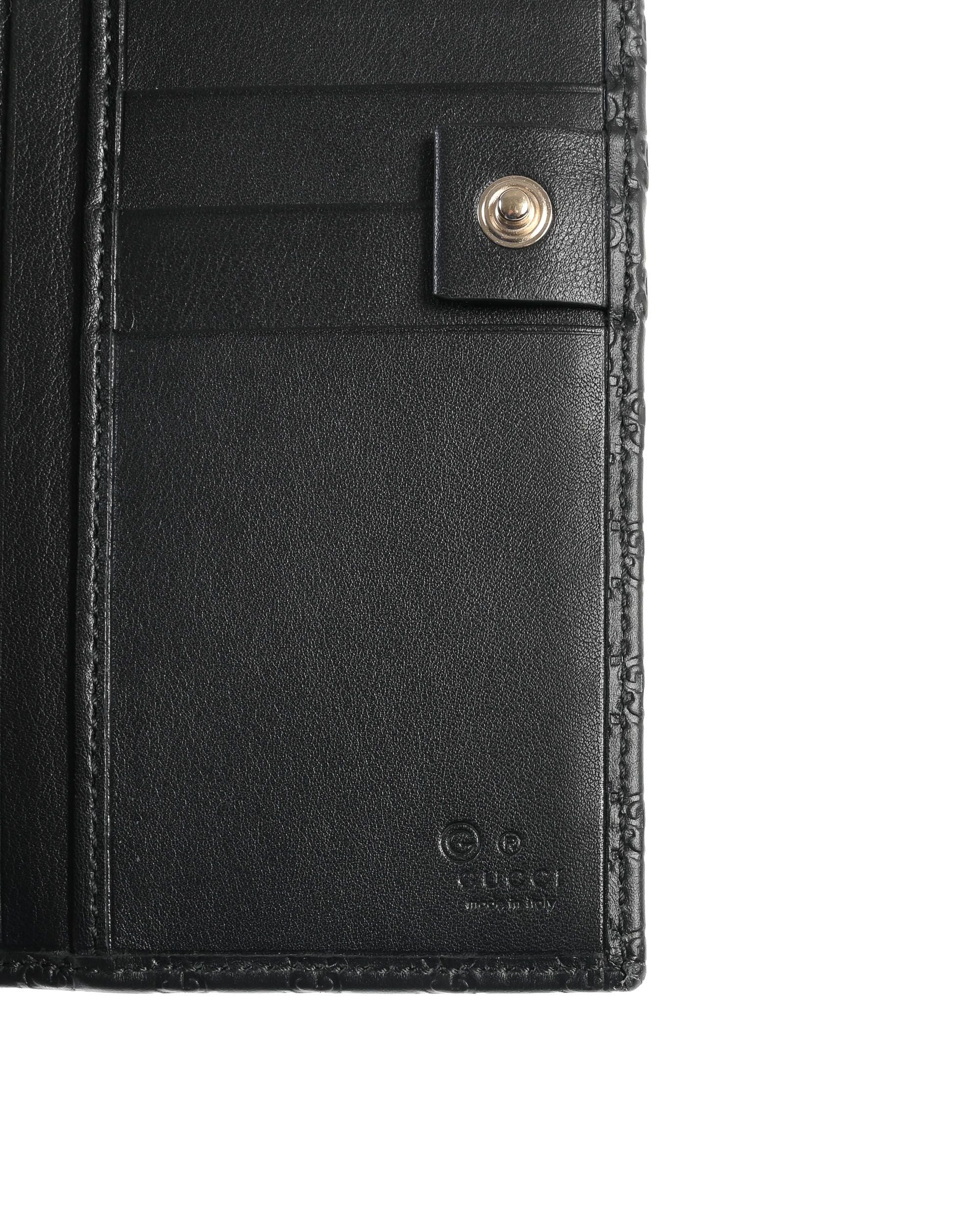 Gucci Guccissima leather wallet 449396 BMJ1G 1000
