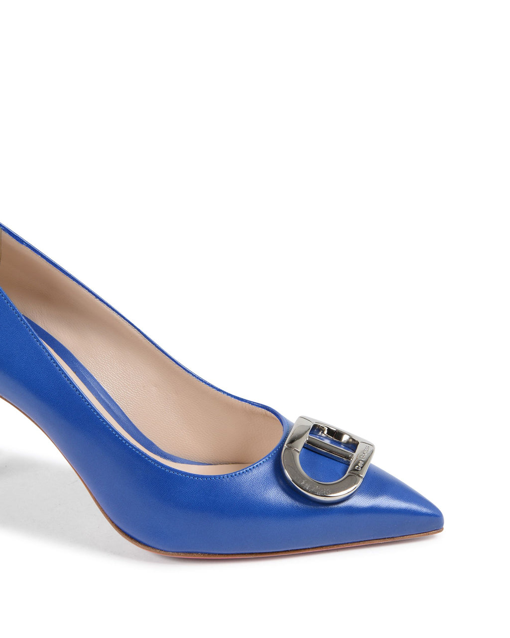 Zapatos de salón con logotipo para fiesta de oficina - Azul real