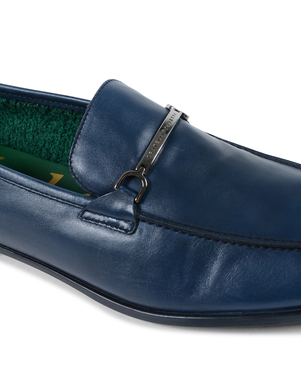 Fratelli Rossetti Mens Loafer Navy Blue 51946 SPLENDOR NAPPA NAVY
