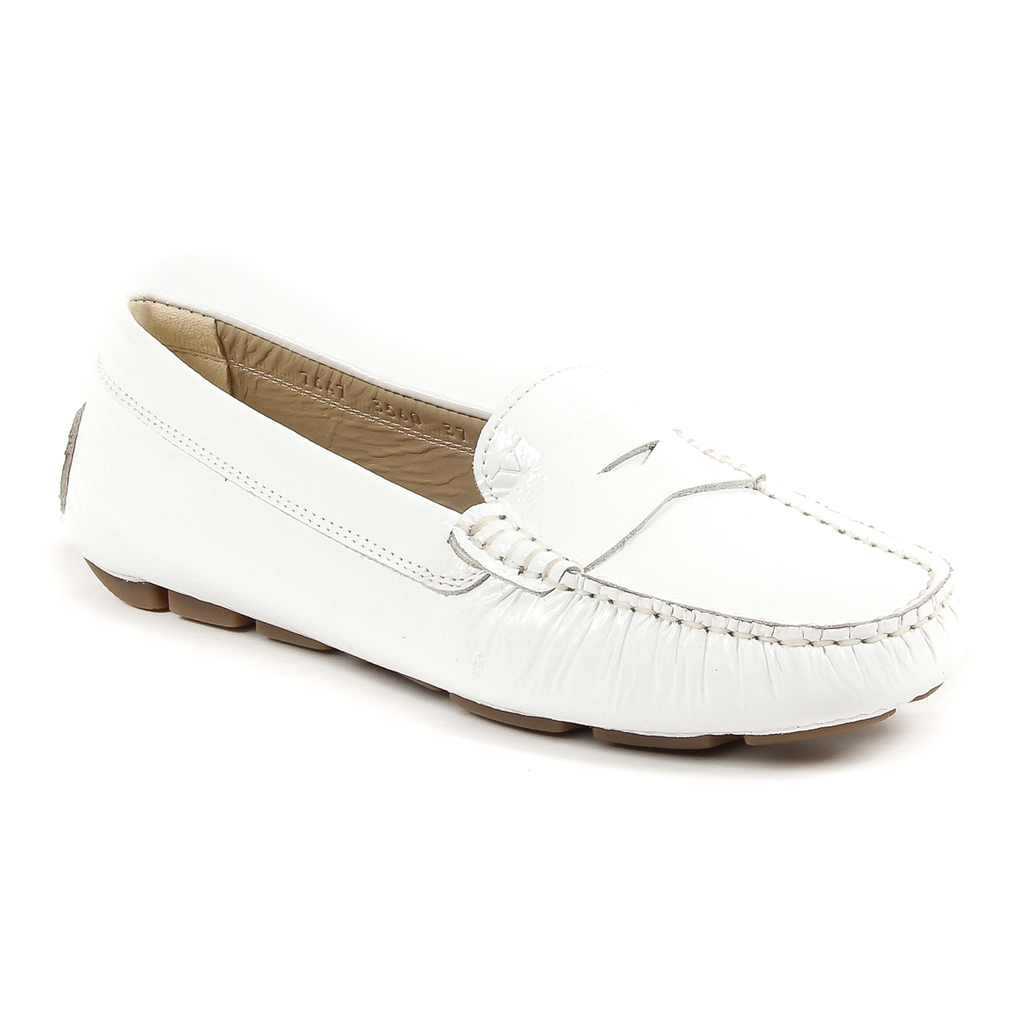 V 1969 Italia Womens Loafer White AMALFI